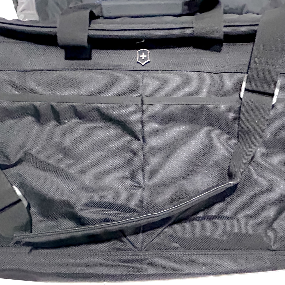 Stylish Black Travel Duffel Bag